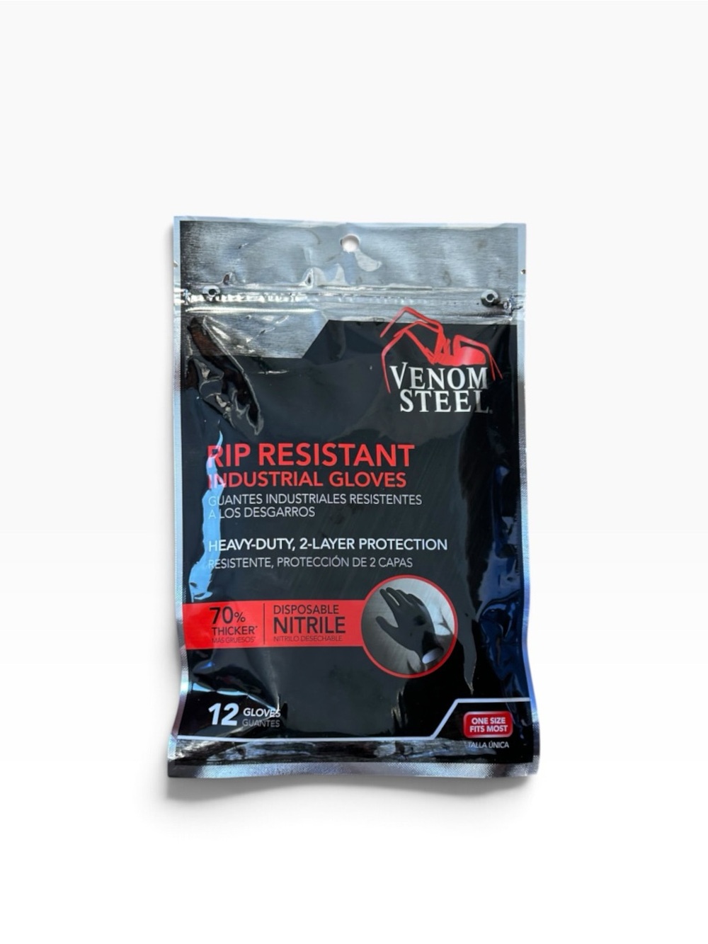 Venom Steel rip resistant industrial gloves 12-Glove Package
